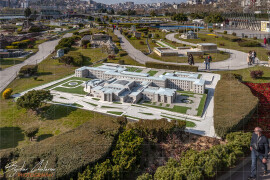 Парк Miniatürk – макет на Турския парламент (TBMM Parlamento binasi) в Анкара  (DSC8539)