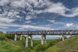 Изграден пешеходен мост към  средновековната крепост Маркели (BCH_6055)