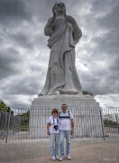 Статуя на Христос в Хавана, Куба (BCH_1265)