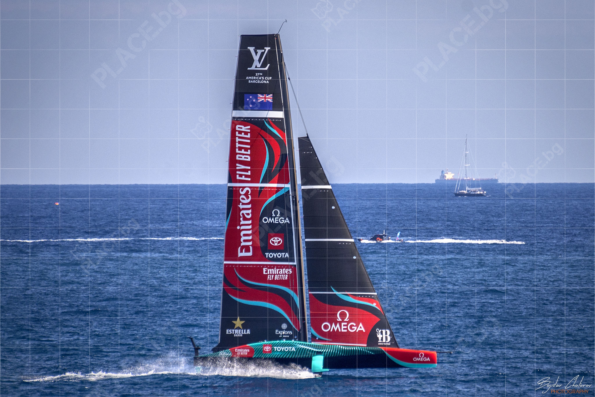 37th America's Cup - Barcelona - AC75 Emirates Team New Zealand