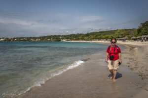Карибско море, плаж "Rancho Luna" - боса по плажа вървя си...