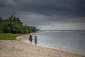 Карибско море, плаж "Rancho Luna" - краят на залива