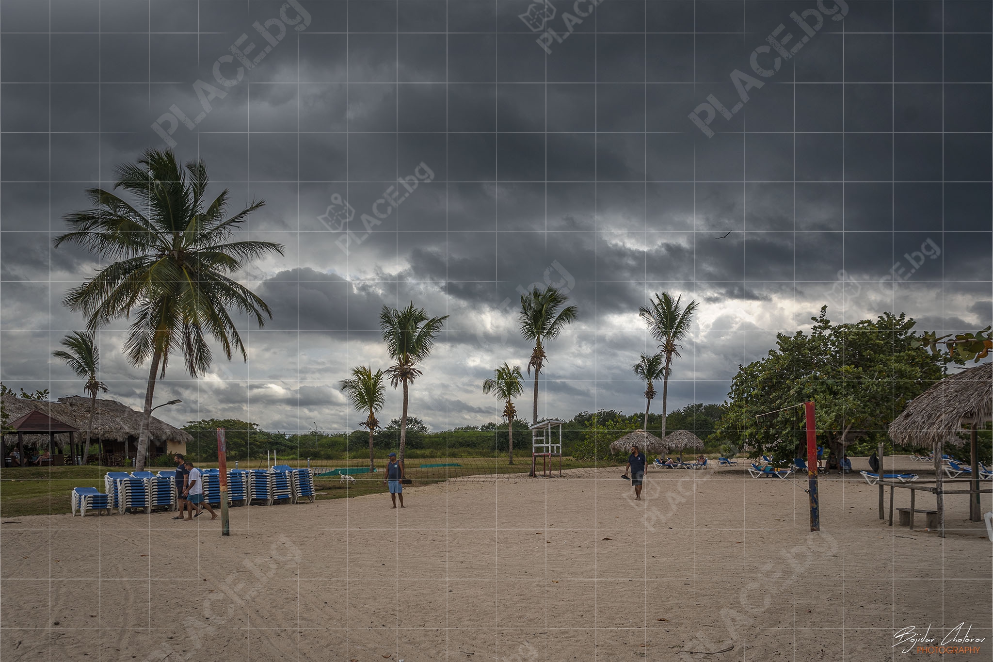 Карибско море, плаж “Rancho Luna” – бурята наближава (BCH_3532)