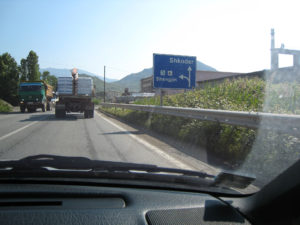 По пътя към Шкодер