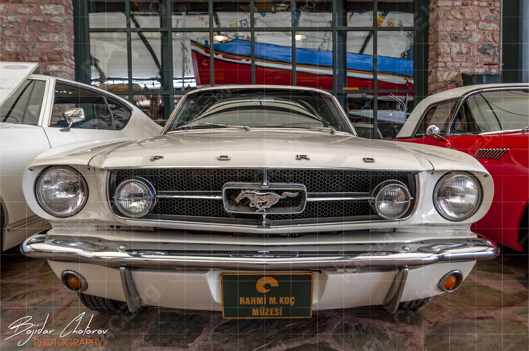 Ford Mustang, част от експозицията с ретро коли в музеят Рахми М. Коч (DSC8367)