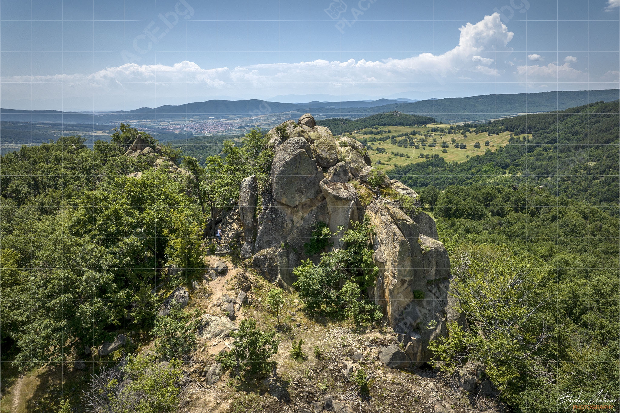 Мегалитен комплекс Скумсале – скална формация (DJI_0190)