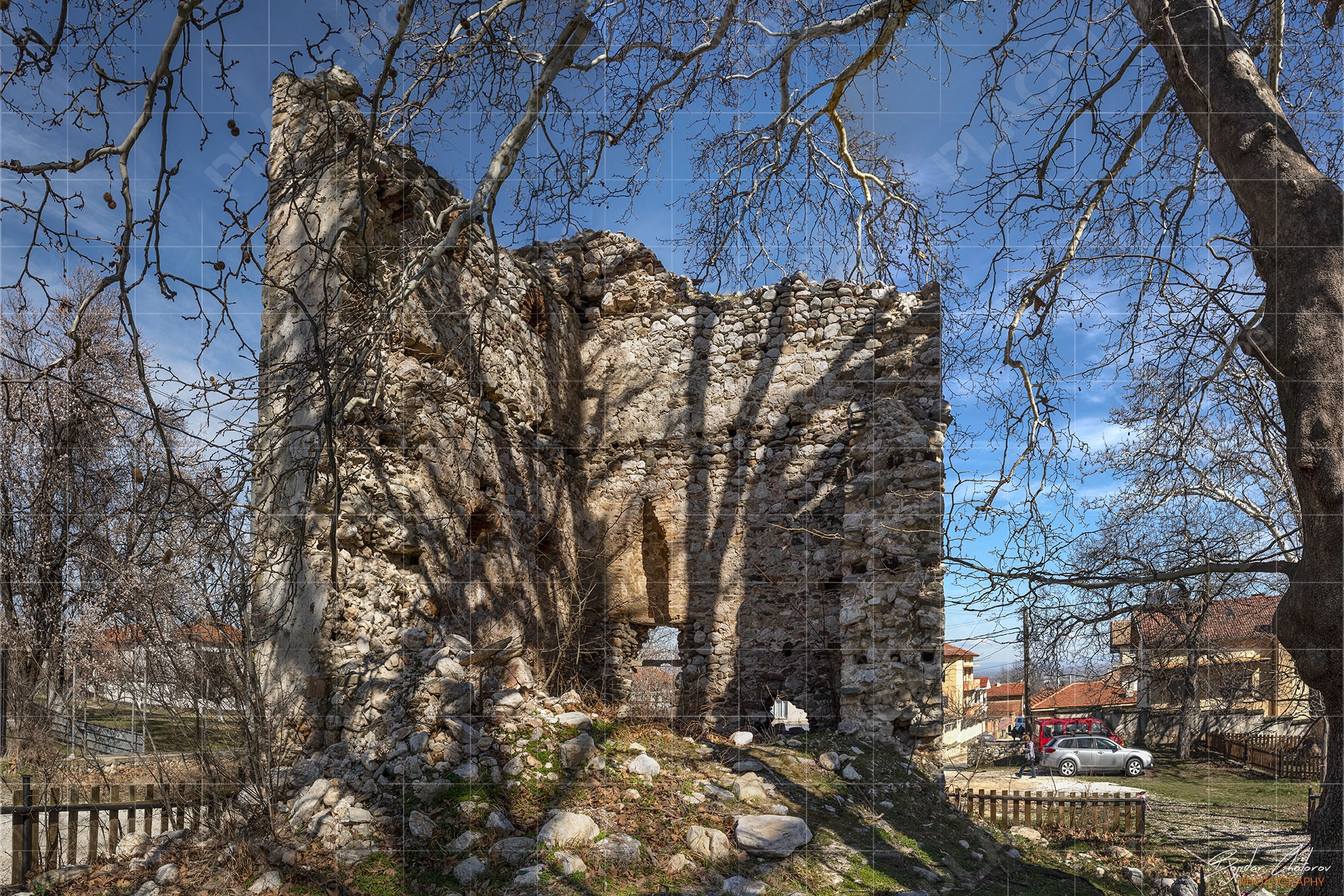 Османска стражева кула – с. Белащица (Panorama2)