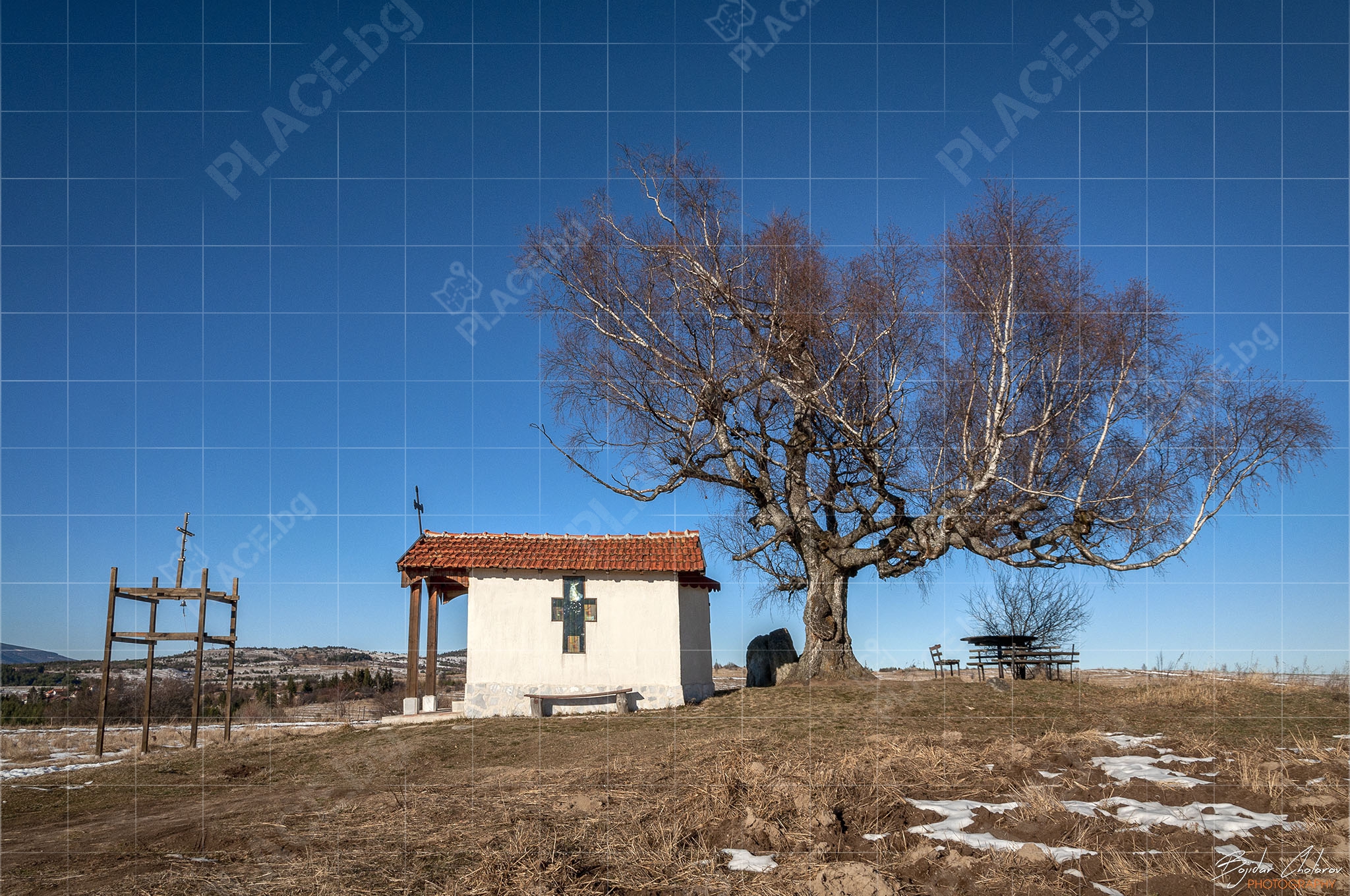 Параклис Свети Киприян, Плана