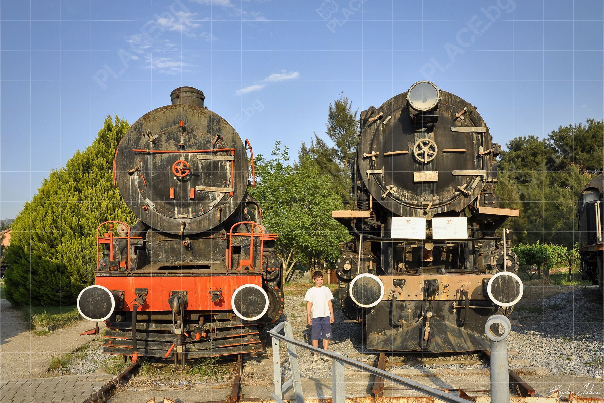 Парни локомотиви в железопътния музей в Чамлък (DSC0718)