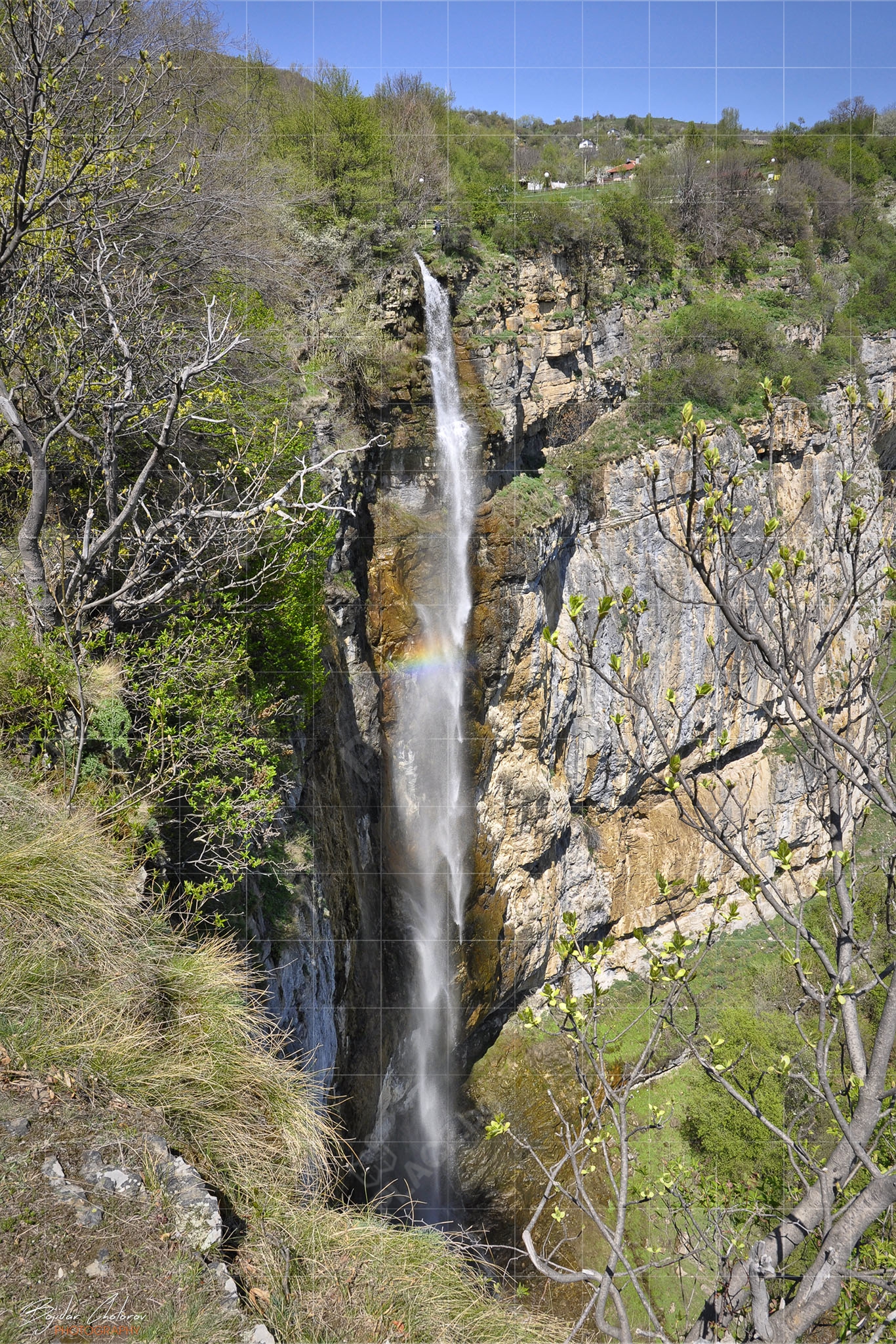 Красива дъга образувана от водопад Скакля (DSC0102)