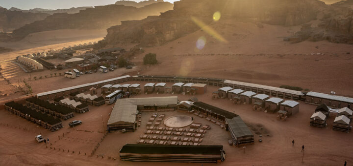 Пустинните лагери в Wadi Rum